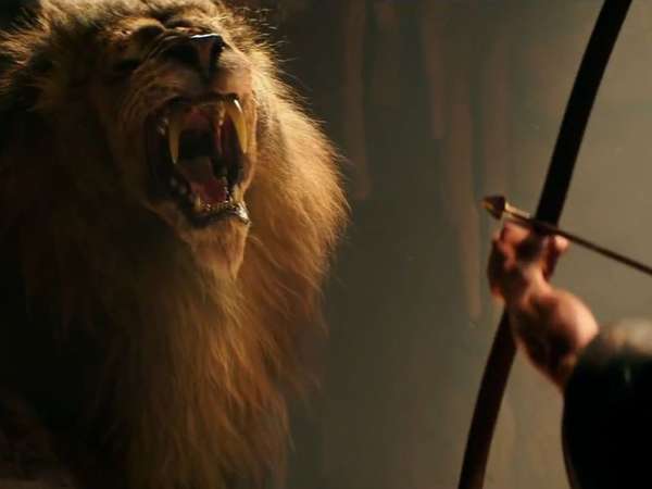 Геракл убивает льва