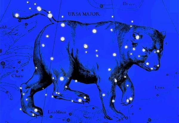 Большая медведица названия и описание звезд созвездия