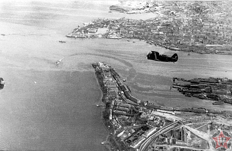 Панорама города Севастополь, фото 1941 год