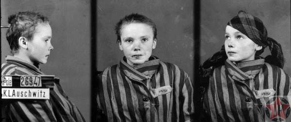Czeslawa Kwoka четырнадцатилетняя узница концлагеря Освенцим