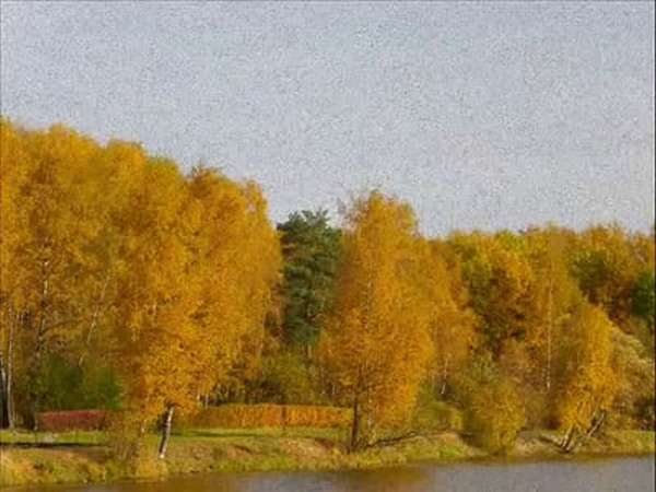 Описание осеннего пейзажа: сочинение по картине Левитана Золотая осень