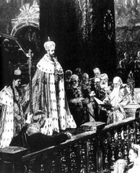 Коронация Николая 2 в 1896 году